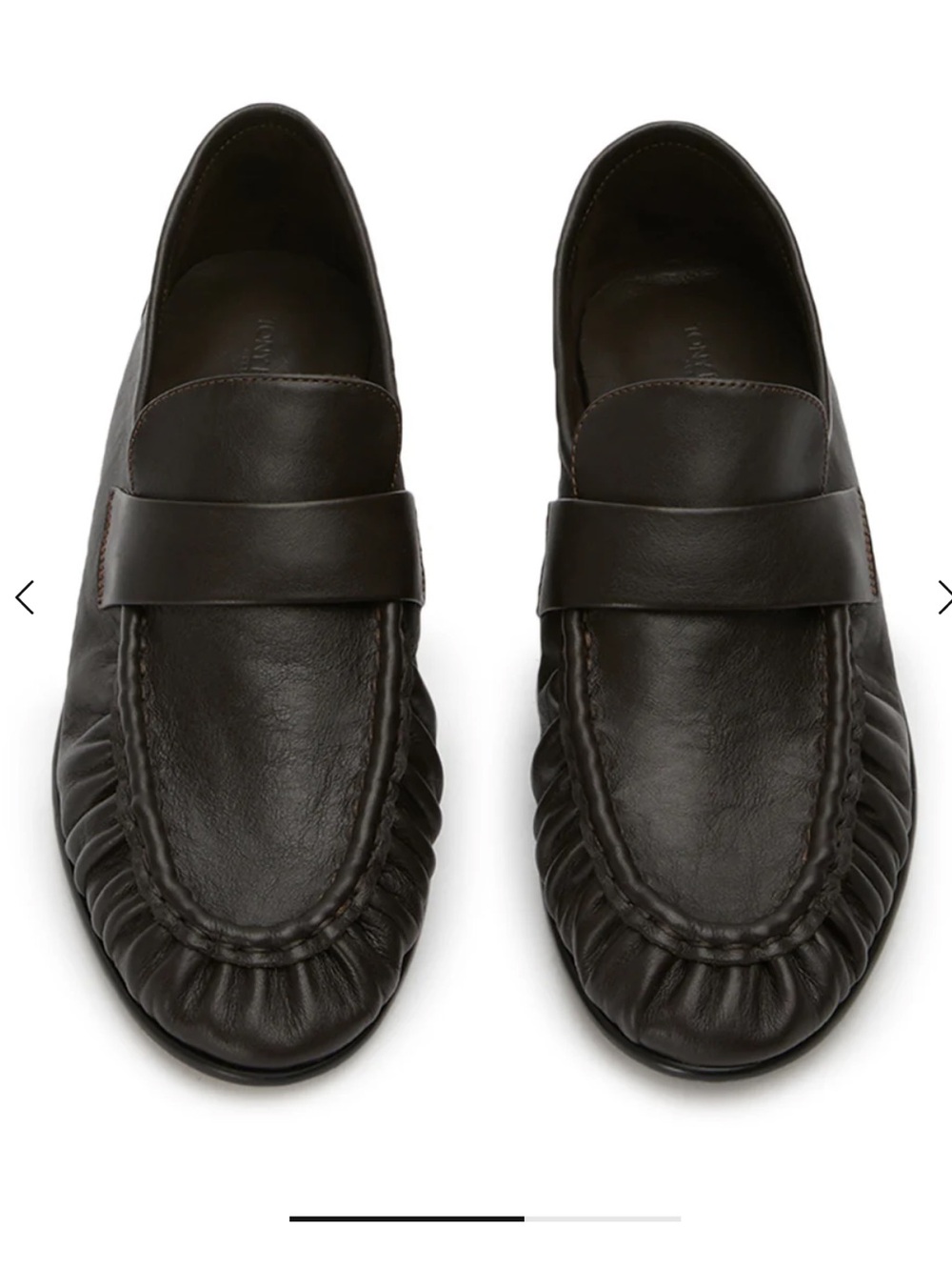 Tony Bianco Chocolate Venice Gatsby Leather Women’s Loafer